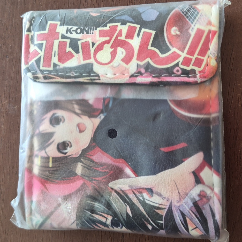 K-On! Japan Bifold Anime Wallet - Yui Hirasawa Mio Akiyama new